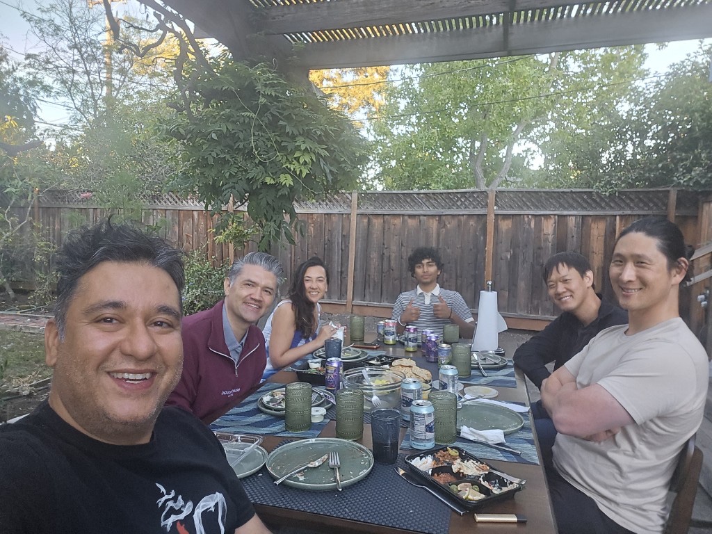 Backyard dinners in the Bay
